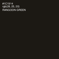 #1C1914 - Rangoon Green Color Image